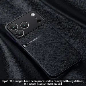 Leather Ultra-Thin Anti-Drop Phone Case for iPhone 17 Pro Max, Durable Protection Cover for iPhone Models 17, 16 Pro Max, 15, 14, 13, 12, 11