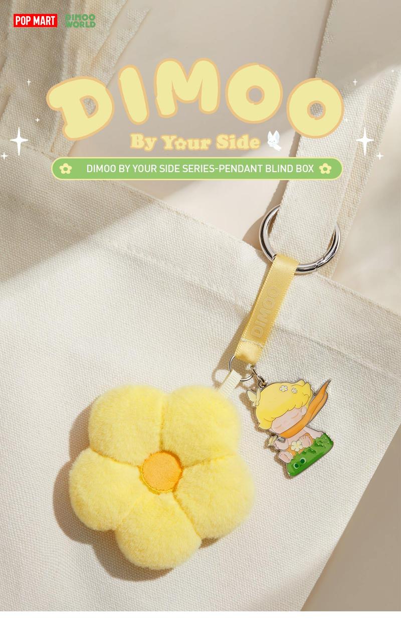POP MART DIMOO By Your Side Series-Pendant Blind Box, Mystery Box
