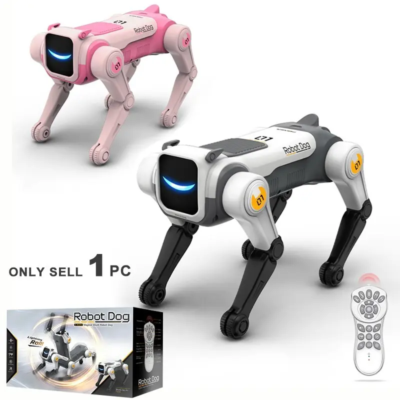 Smart Robot Dog, Voice-Controlled Interaction, Kids' Exclusive Robot Companion, Motion Performance, Ideal Gift for Holidays, Rechargeable