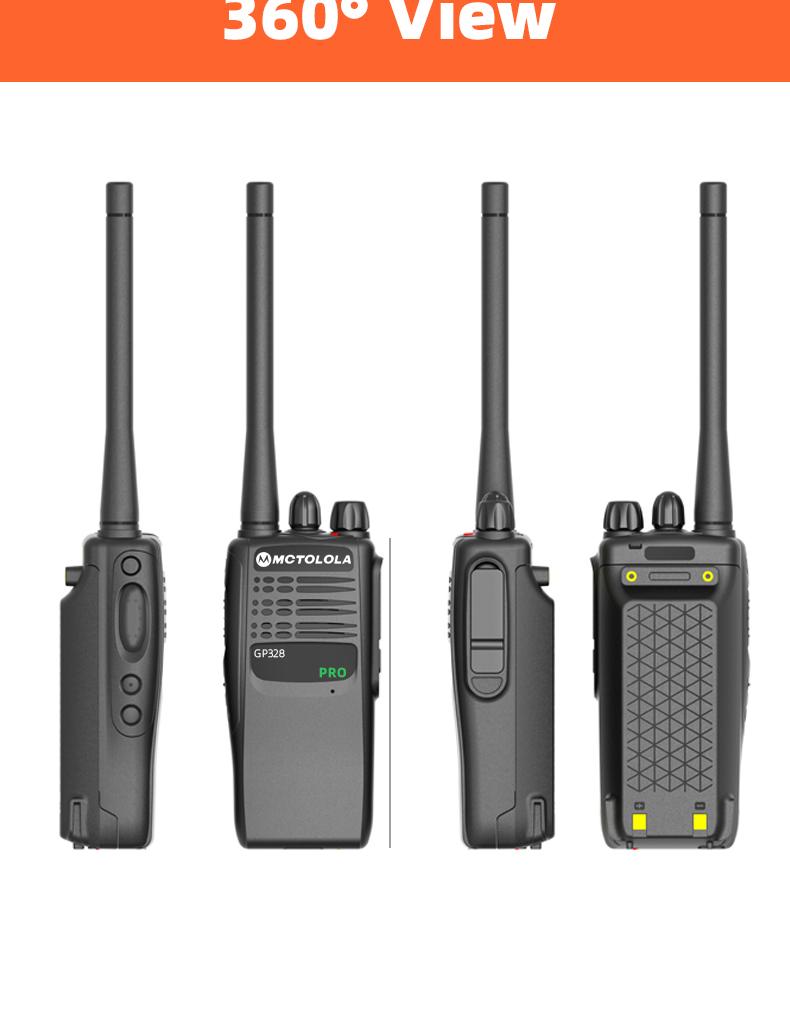 GP-328 dustproof and explosion-proof 10W high-power communication, 6000mAh large capacity battery with long battery life, suitable for industrial two-way radio walkie talkies in chemical plants, refineries, and natural gas plants