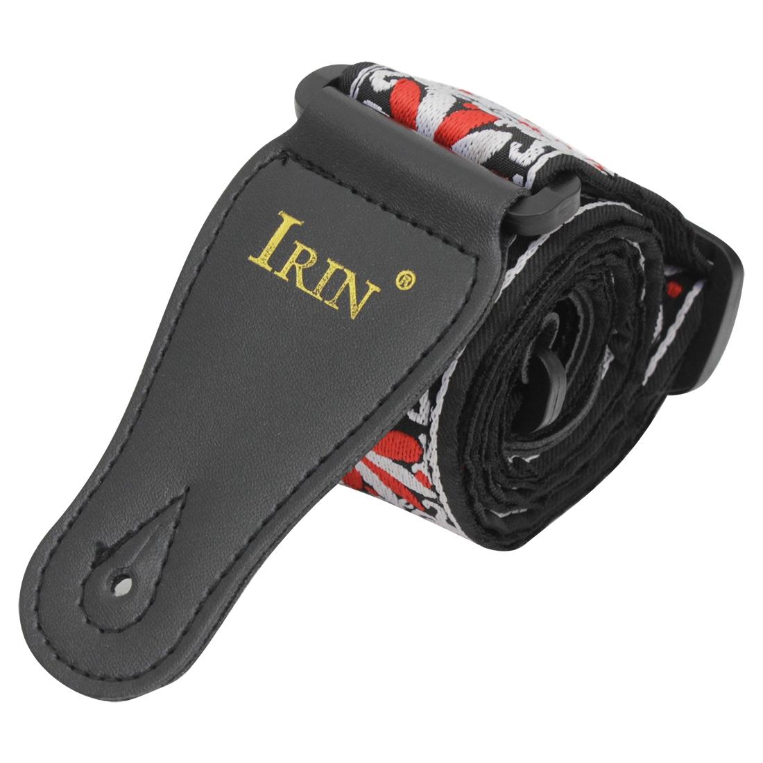 Embroidered Guitar Strap Vintage Ethnic Style Adjustable Backstrap for Acoustic Electric Bass Ukulele Guitar Accessories