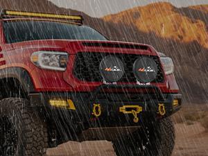 Nilight 9inch Round Offroad Driving Pod Light Cover, 9.25 Inch Diameter Black Leather Protective Cover for Auxiliary Ditch Fog Bumper Headlight on Jeep Truck SUV ATV UTV Tractor Car Accessories Automotive dealsforyoudays