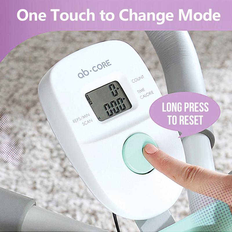 Ab Trainer Abdominal Whole Body Workout Machine Waist Cruncher Core Toner, Leg, Thighs, Buttocks Shaper with LCD Monitor ab workout machine Adjustable Whole Multiple Exercise Modes Fitness Equipment Sturdy And Durable Foldable Professional Springtok