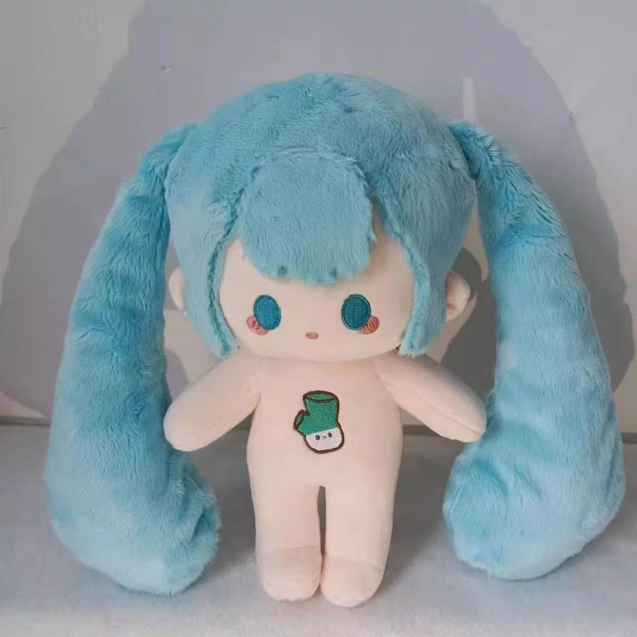 New Hatsune Miku Cotton Doll Cartoon Hatsune Miku Plush Doll Articulated Anime Merchandise Holiday Gift Room Decorations