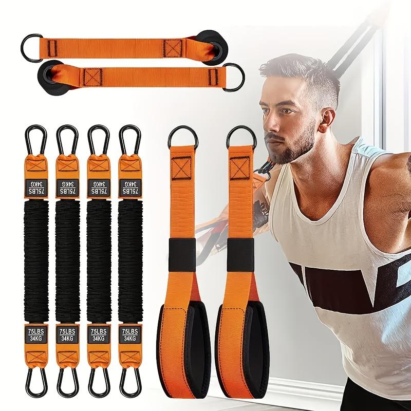 Home Fitness Equipment, Resistance Bands for Triceps, Back, Arms, Abdominal Muscles, Shoulder Exercises, Door Anchor Included