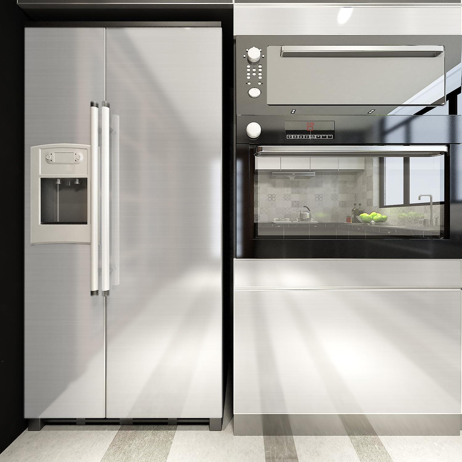 High-Temperature Kitchen Self-Adhesive Paper, Waterproof Oil-Resistant, Ideal for Cabinets, Splash Guards, Drawers, Durable and Easy to Clean