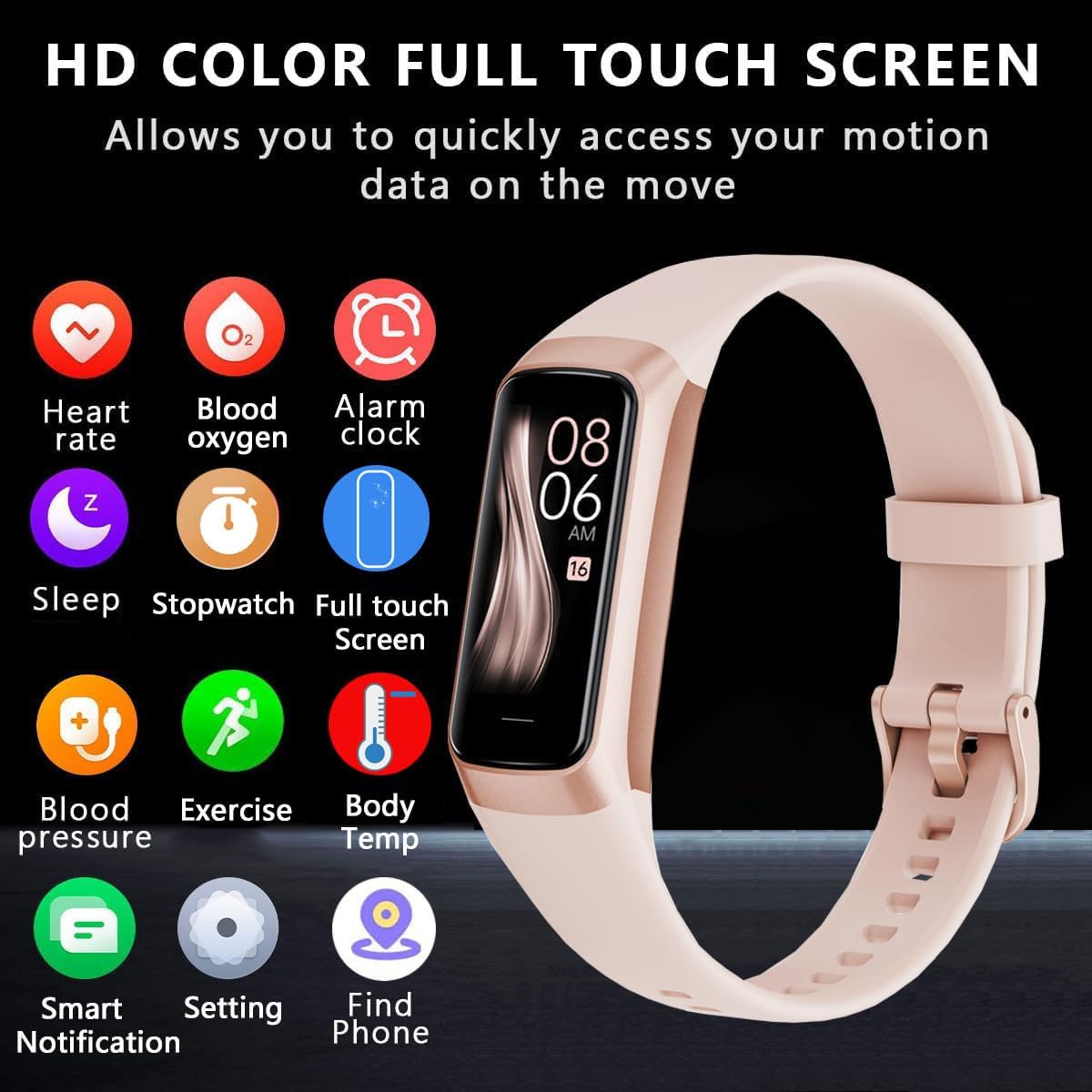 Pedometer waterproof smart wristband, suitable for men's and women's fitness, leisure smart wristbands, 25 sports mode watches, multifunctional watches, message notifications waterproof smart wristband for both men and women, the best gift for festivals