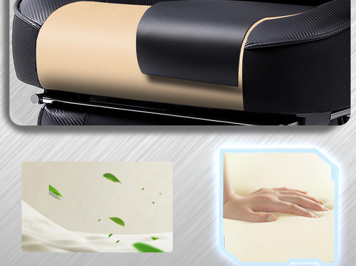 【Black Friday Special】Gaming chair with footrest Recliner Adult computer chair with massage chair Adjustable lumbar cushion Large and tall, ergonomic office gaming chair for heavy racing recliners V3028A