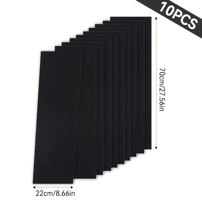 10-Pack Self-Adhesive Non-Slip Stair Mats, 70cm X 22cm, Durable Safety Rugs for Home & Pets, Easy Installation, Secure Steps
