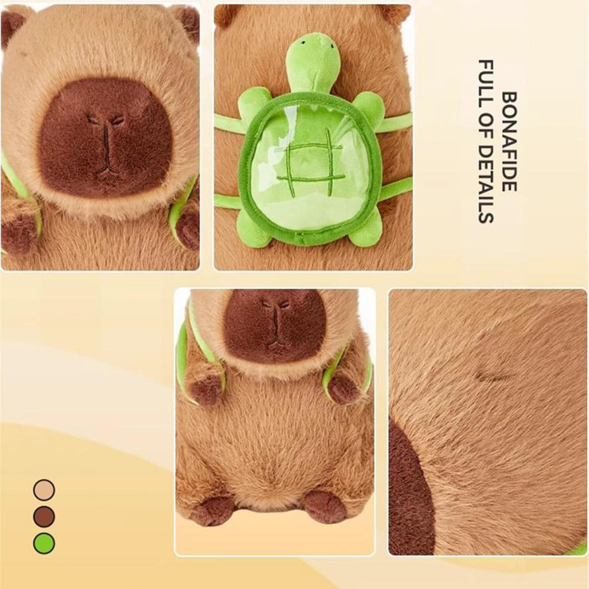 Capybara Plush Toy, Cute Simulation Capybara Stuffed Toy, Soft Animals Decoration Toy for Boys & Girls, Gift for Girls #TOP PICKS