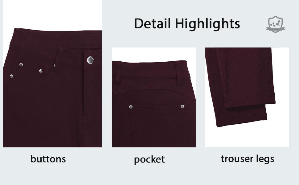 GILIPUR Y2K Women's Plain Pocket with Buttons, Casual Comfy Skinny Sports Stretchy Four Season Leggings for Fitness Activewear Yoga Gym Workout, Ladies Athleisure Bottoms for Fall & Winter GILIPUR Y2K Women's Plain Pocket with Buttons, Casual Comfy Skinny Sports Stretchy Four Season Leggings for Fitness Activewear Yoga Gym Workout, Ladies Athleisure Bottoms for Fall & Winter