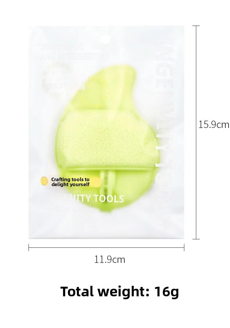 Facial Cleansing Sponge, Reusable Exfoliating Puff & Mask Applicator, Deep Pore Cleanse Face Wash Tool