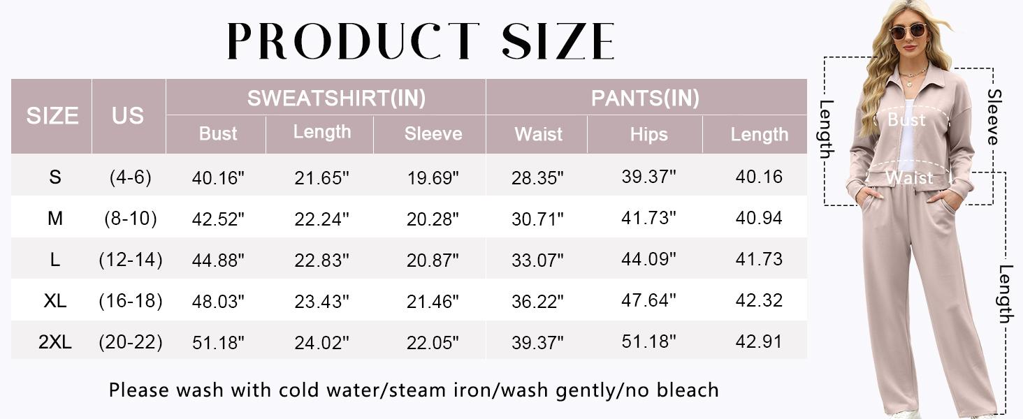 WIHOLL Lounge Sets for Women 2025 Sweatsuit 2 Piece Outfits Sweatshirt Wide Leg Sweatpant Tracksuit Matching Set SpringStatements