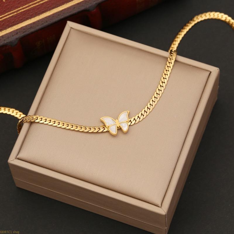 Women's Elegant Matching Jewelry Set - 2-Piece Twisted Metal Braided Choker Necklace + Bracelet, Metal Coating Textured Lightweight Bag Charm Accessory, for Best Friends, Everyday Wear