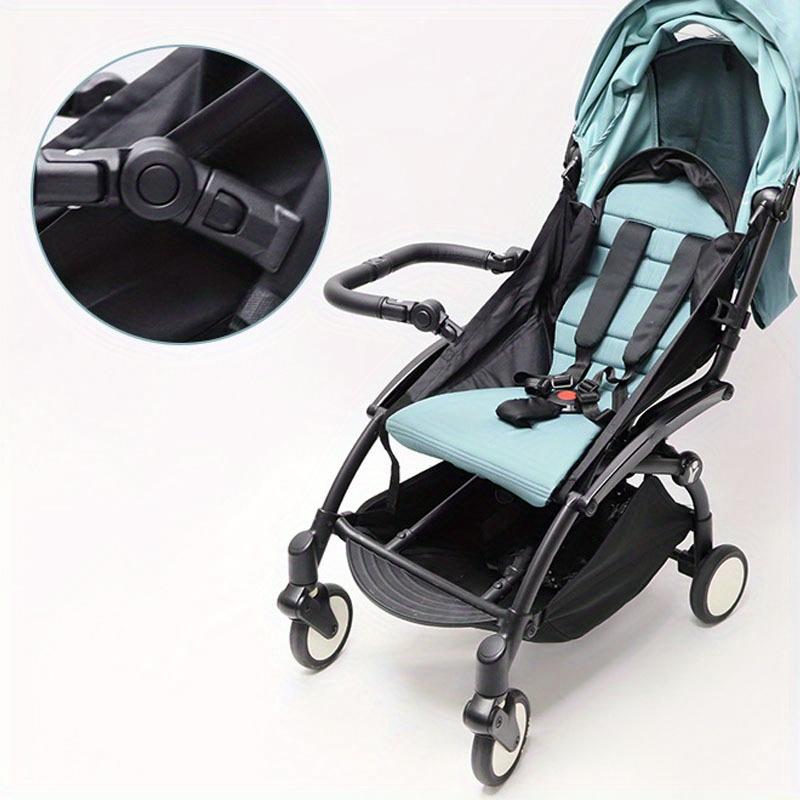 1pc Adjustable Multi-Position Stroller Handlebar with Detachable Middle Section Secure Locking Stroller Accessory