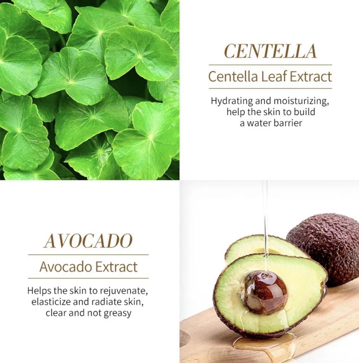 Avocado Moisturizing Eye Mask, 60pcs/set, Under Eye Mask for Dark Eye Bags, Skin Care Gift, Moisturizer Hydrating Comfort