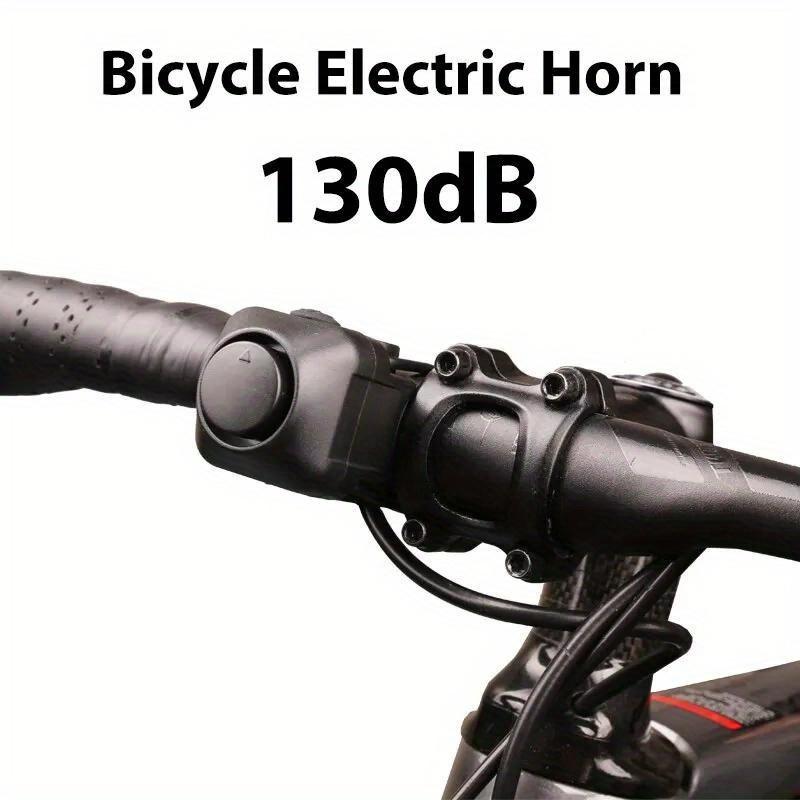 Bicycle Electronic Horn 5 Kinds of Ringtones Children Bells 130dB Super Loud CR2032 Suitable for Scooters Road Bikes and MTB