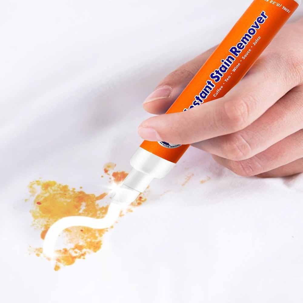 Portable Stain Remover Pen, Quick Clean, No Rinse Needed, Ideal for Travel, Efficient Oil Stain Removal, 1 Pack