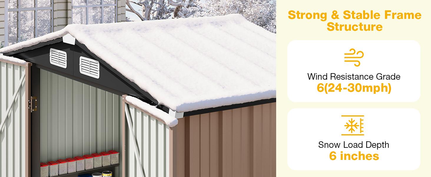 Aoxun Multi-Size & Multi-Material Outdoor Storage Shed with Included Base, Lockable Door, Sloped Roof, Heavy Duty Metal Organizer for Garden, Backyard, Patio, Lawn Aoxun Multi-Size & Multi-Material Outdoor Storage Shed with Included Base, Lockable Door, Sloped Roof, Heavy Duty Metal Organizer for Garden, Backyard, Patio, Lawn