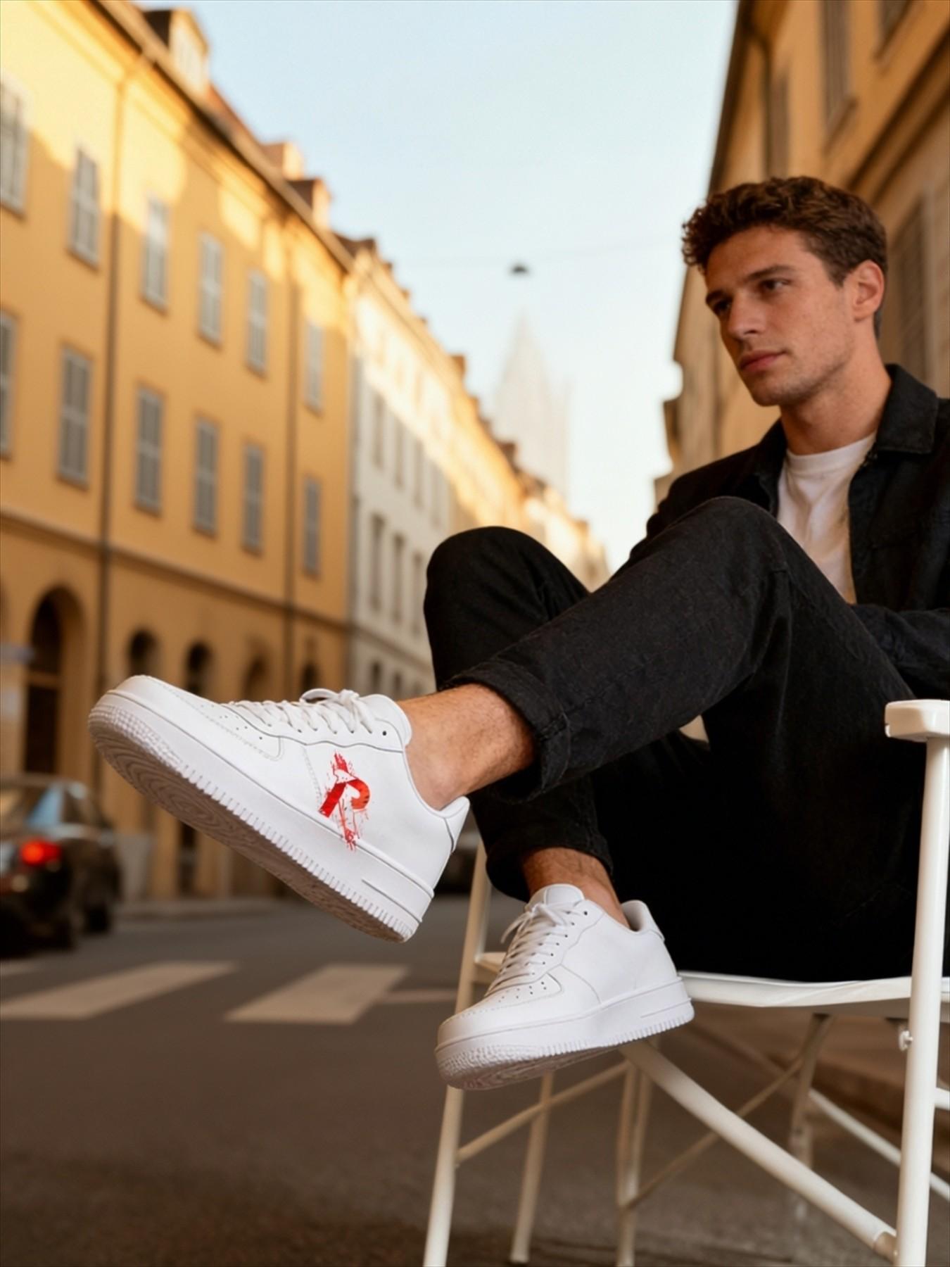 Custom Workwear Sneakers for Men, Street Style Functional Shoes, Versatile and Trendy Footwear, Perfect for Everyday Wear