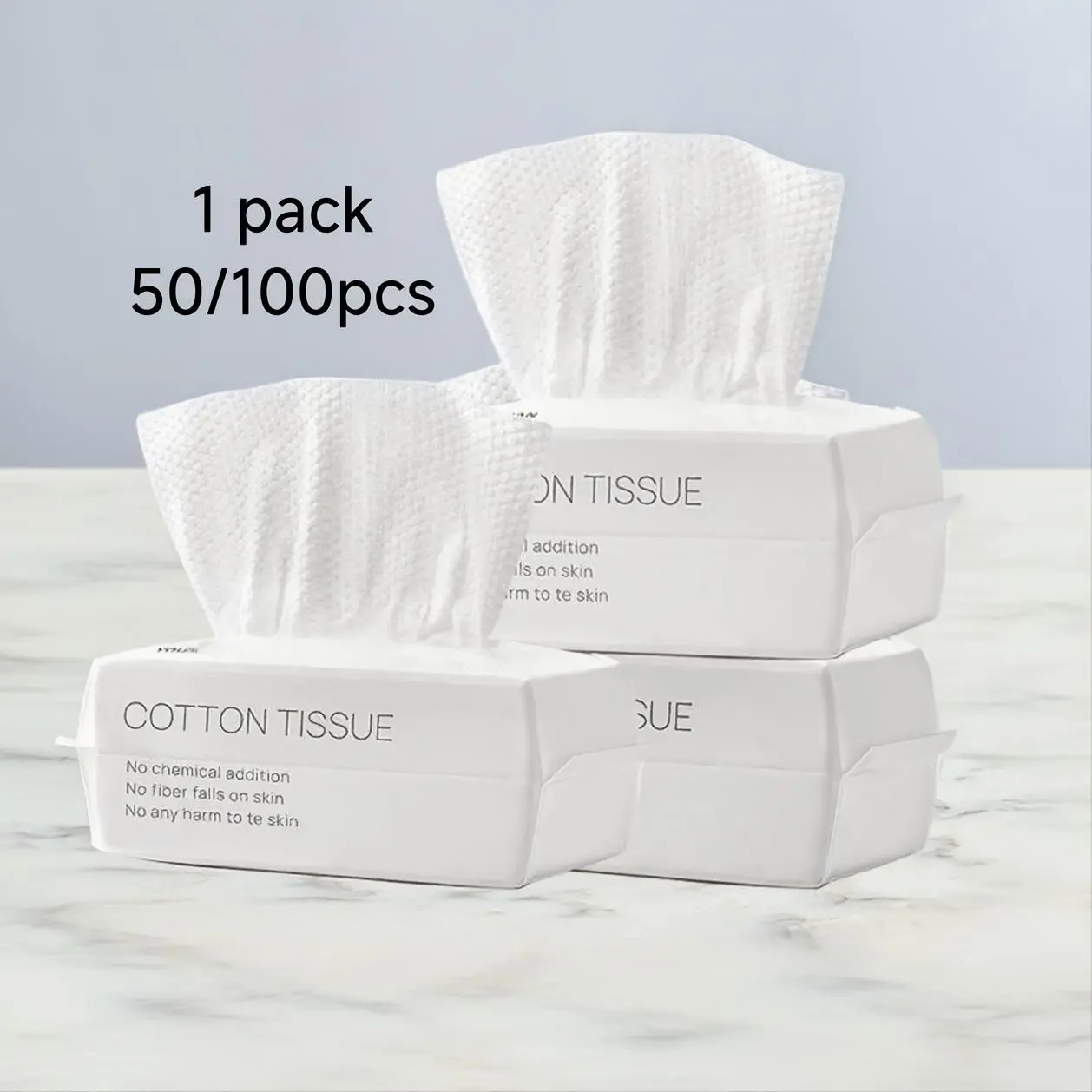 50/100pcs Disposable Cleaning Facial Towels, Disposable Face Towels, Makeup Removal and Cleansing Cloths, Portable Towels, Suitable for Home, Travel, Outdoor, Sports & Fitness Cleaning Cloths