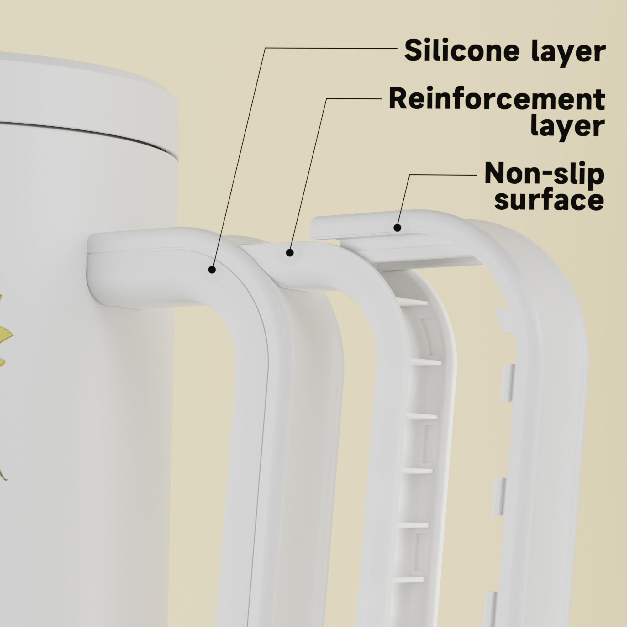 【MEOKY×Ciaobellaapparel】40oz Sunflower Tumbler,Hot Water Mug,Keeps Hot&Cold |,Fits Car Cup Holders,Stainless Steel Insulated cup,Office & Travel Essential