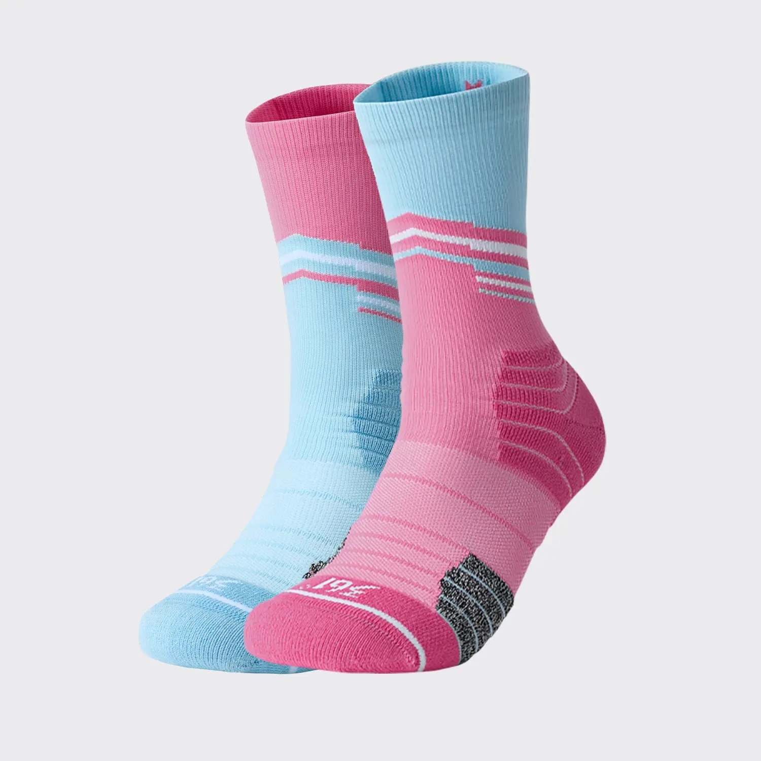 361° Basketball Socks: Reverse, Unisex Crew Sports Socks, Cushioned Breathable Athletic Socks