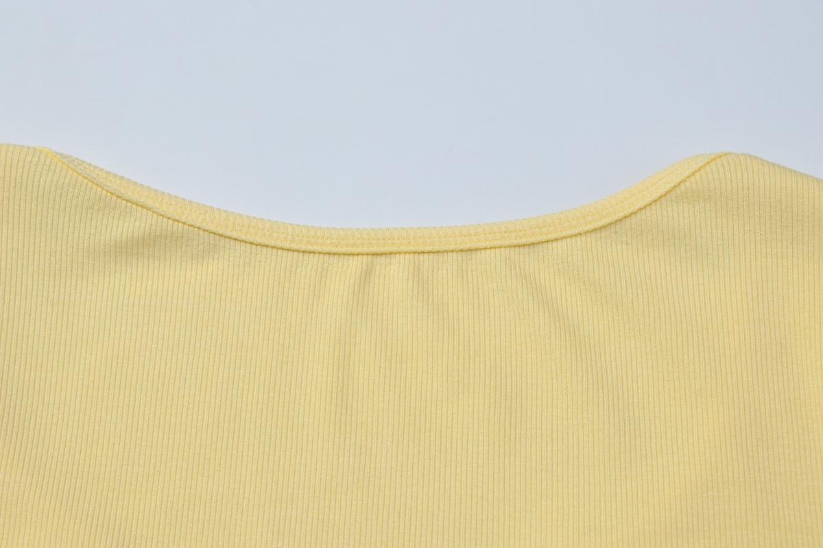 Women's Basic Solid Color V-Neck Short Sleeve T-Shirt, Daily Casual Elegant Plain Slim Fit Tees, Crop Tops for Ladies, Summer Fashion Clothes for Party, Club, Date and Holiday Wear