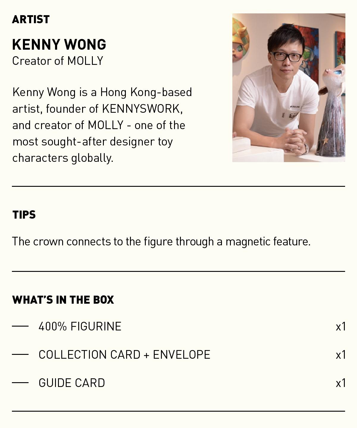 POP MART  MEGA ROYAL MOLLY 400% Childishness,   Collectible Toys