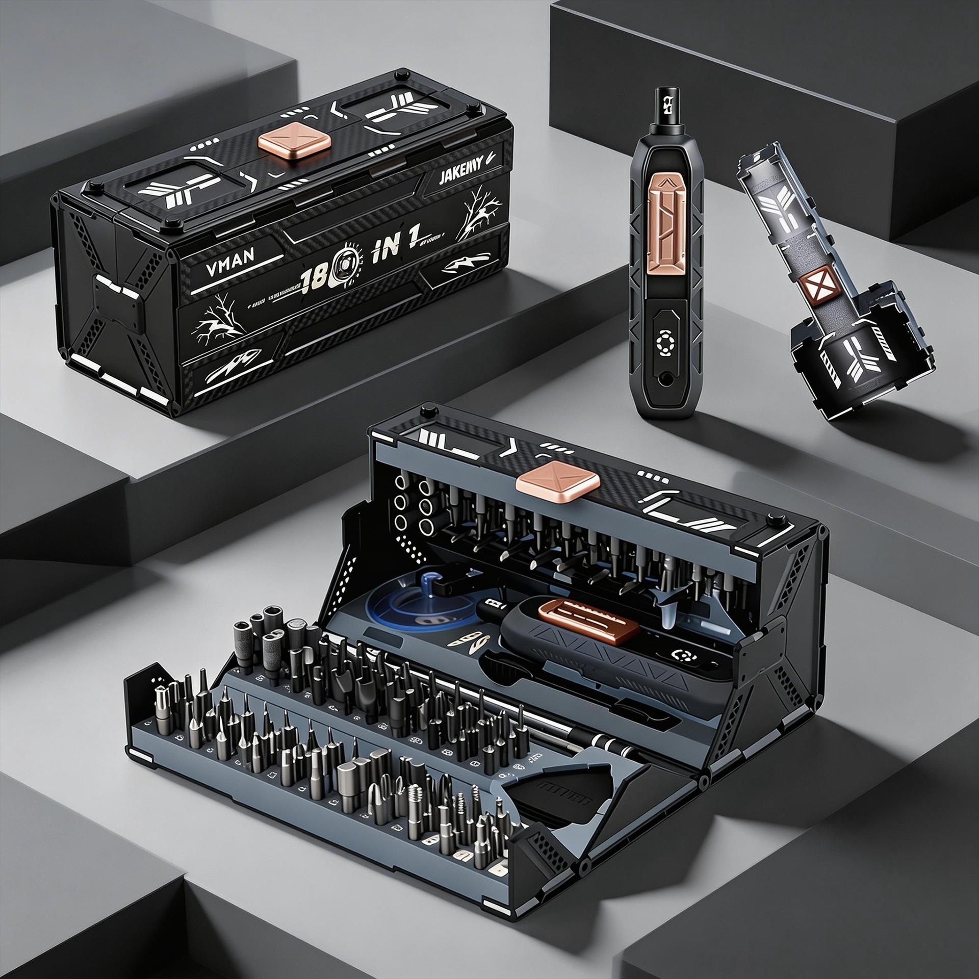 180in1 Multifunctional Manual Precision Screwdriver Set, Professional Maintenance Tool Kit, Ideal for Mechanics, Self-Use Gift Choice