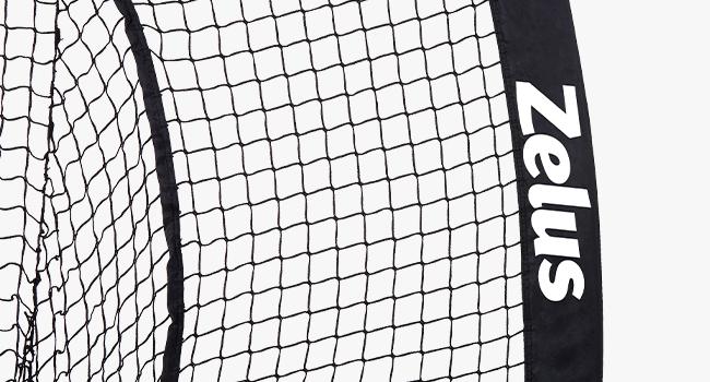 【Jumpstart Sale】ZELUS 7x7ft Baseball Net for Hitting and Pitching Practice and Training | 7'x7' Portable Hitting Net Pitching Net | Batting Cage with Frame and Net