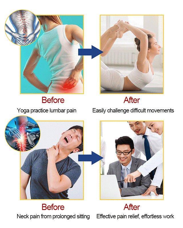 Lumbar Spine Relief Cooling Compress Gel for Soothing Comfort