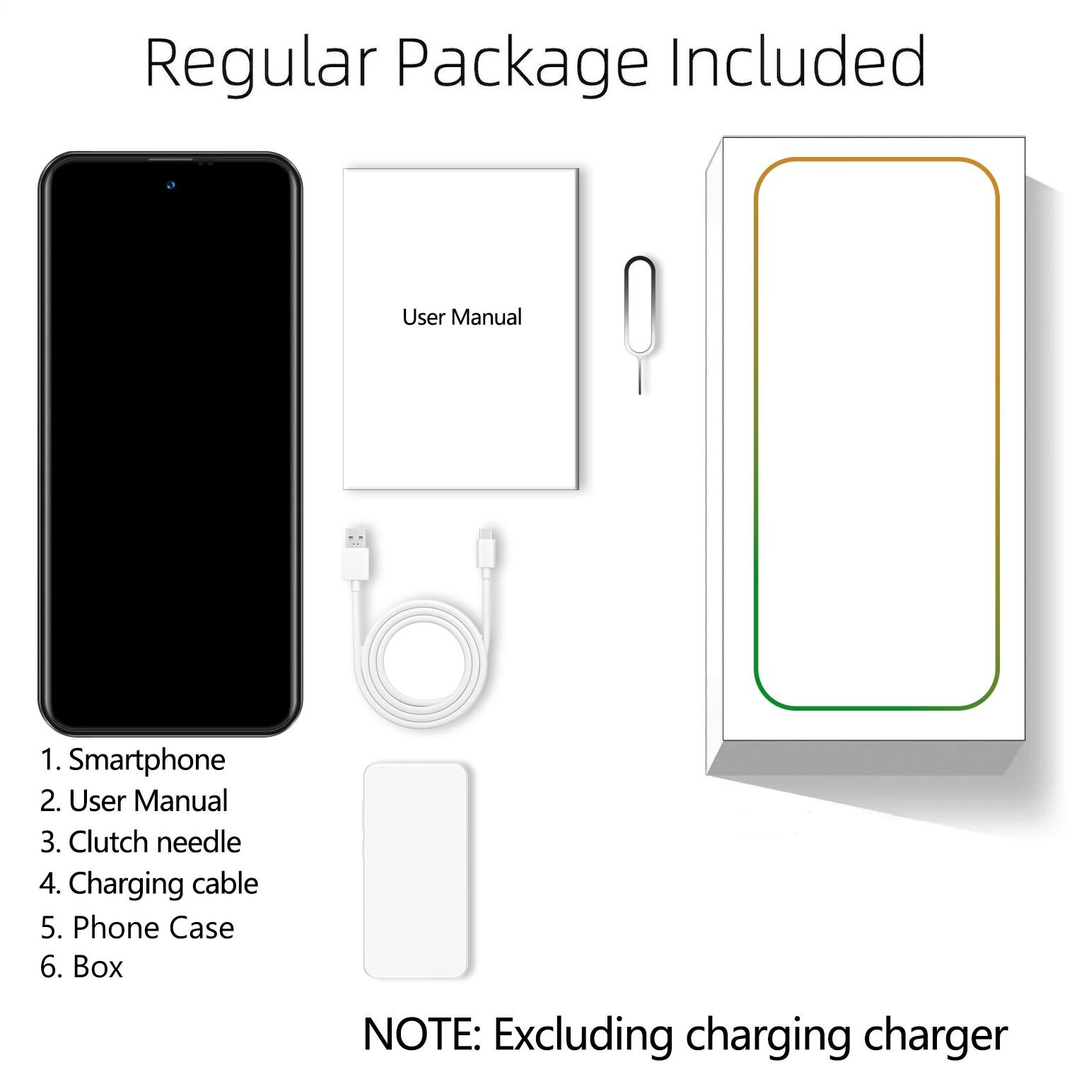 Fuffi Smartphone Android Mobile Phones Global 4g Network Dual Sim 6.56 Inch HD Screen 4GB RAM 32GB ROM 5mp+13mp Camera 3100mah Battery Quad Core Android