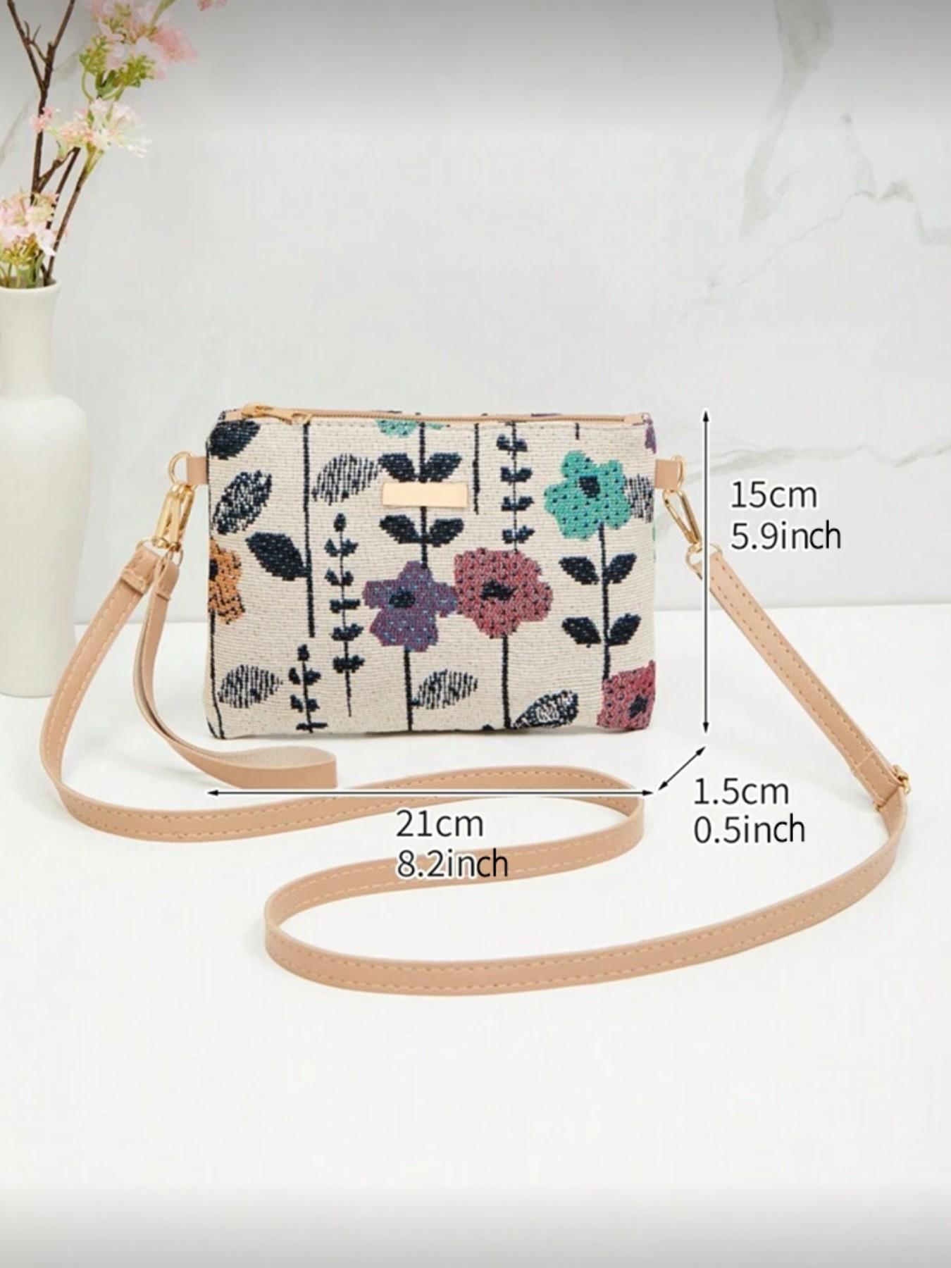 New Women's Multifunctional Handbag, Small Shoulder Crossbody Bag, Sweet Square Shape, Spring Summer Vacation Casual Beach Gift