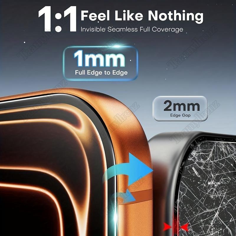 Privacy Protective Screen Protector Film, Compatible iPhone Models, Full Coverage Design, Easy Installation, Durable Protection, Accessories