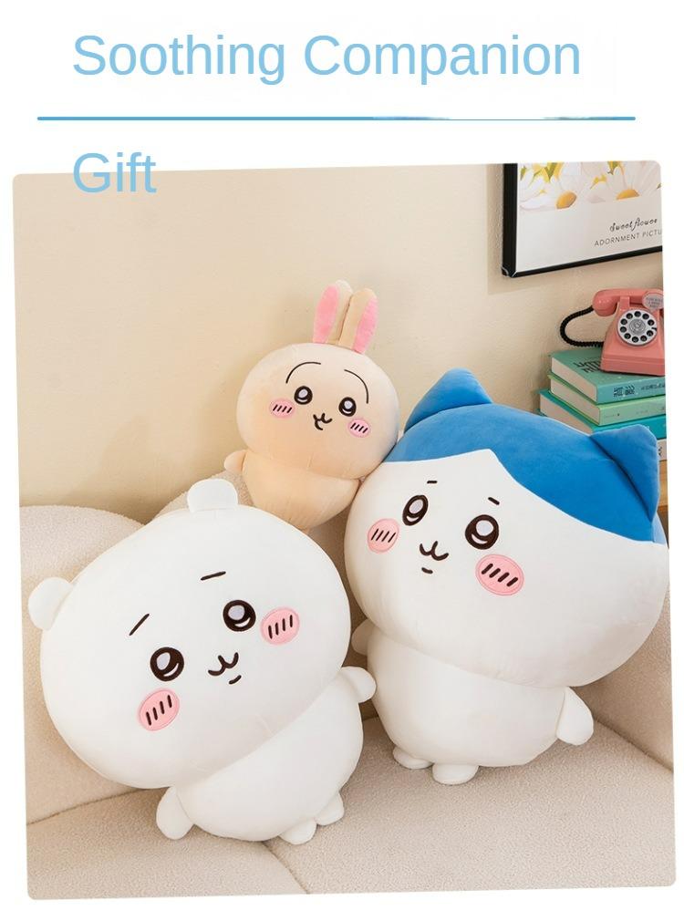 20-30CM Cartoon Usachi Chiikawa Doll Jiikawa Chikawa Series Doll Hachi Self-deprecating Bear Plush Toy Pillow Children's Gift