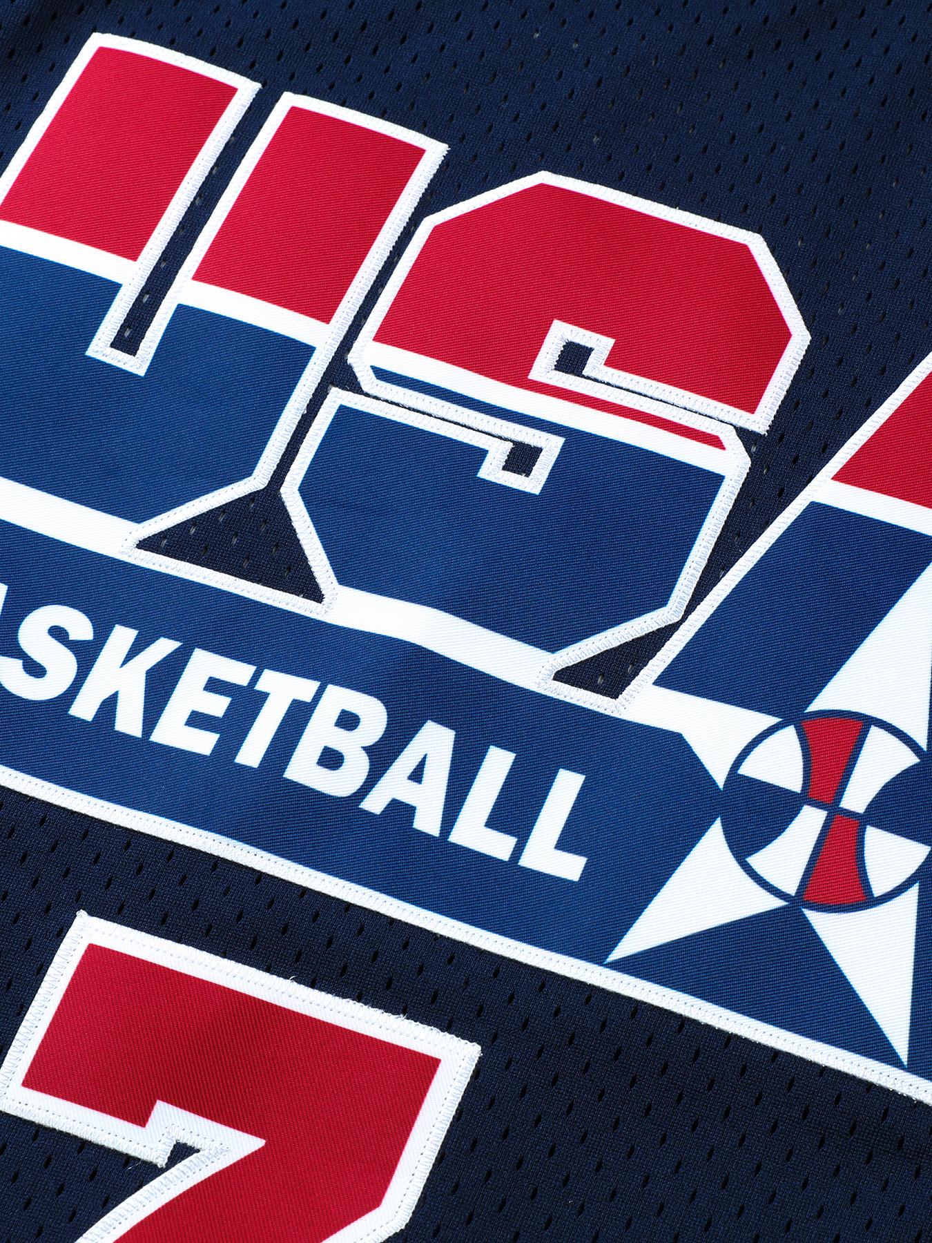 USA Basketball Jersey #7#12#15 Dream Team Basketball Uniform Sewing Embroidery Retro USA Basketball Shirt Breathable Mesh Classic American Basketball Apparel Men's Sports Jersey Sleeveless Jersey Basketball Game/Training Wear/ Outdoor Sports /Fan Apparel