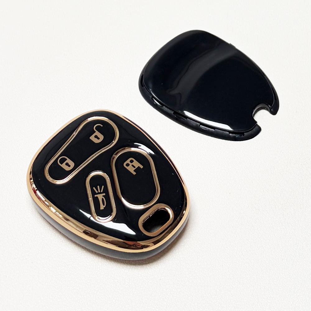 Car Key Protection Case Car Key Accessory Soft Durable Tpu Material Full Coverage Key Protector for Chevrolet for Gmc for Cadillac