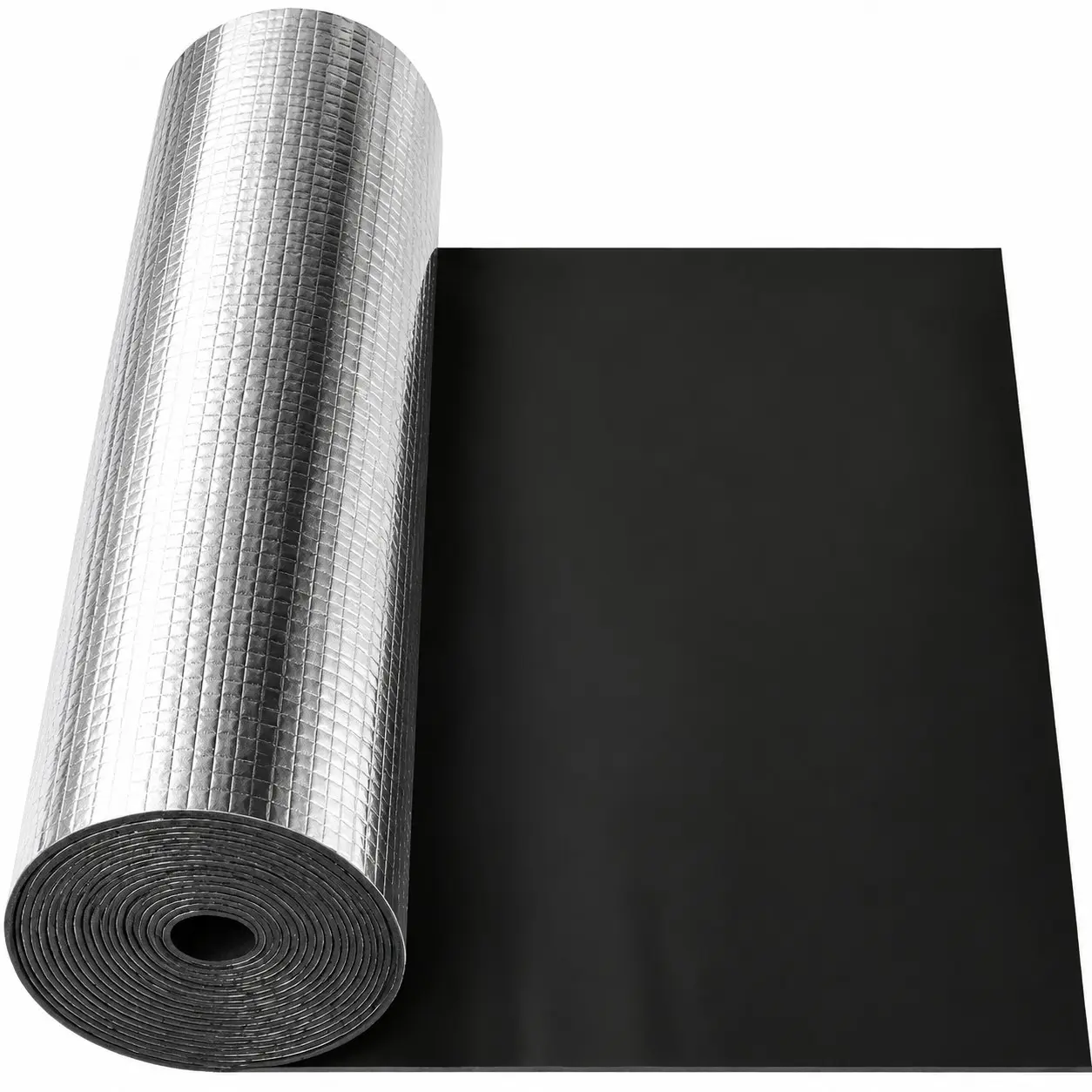 High Density Self-Adhesive Durable Closed Cell Foam Board, Soundproofing Insulation Pad, Fireproof Waterproof Noise Reduction, Wall Floor Shock Absorption