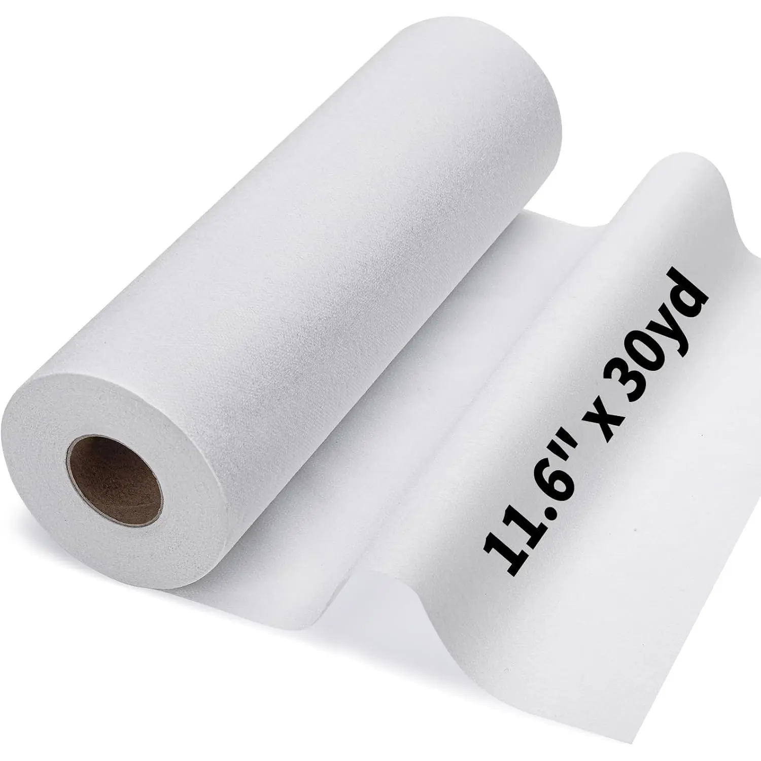 11.6"x30yd Medium Weight Fusible Interfacing for Sewing Iron  Interfacing | White Iron  Fusible Interfacing Fabric for Sewing Interface Fabric for Sewing Diy Craft Quilting