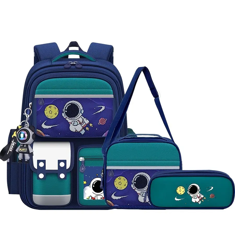 Astronaut Three-Piece Set (Royal Blue-Green)