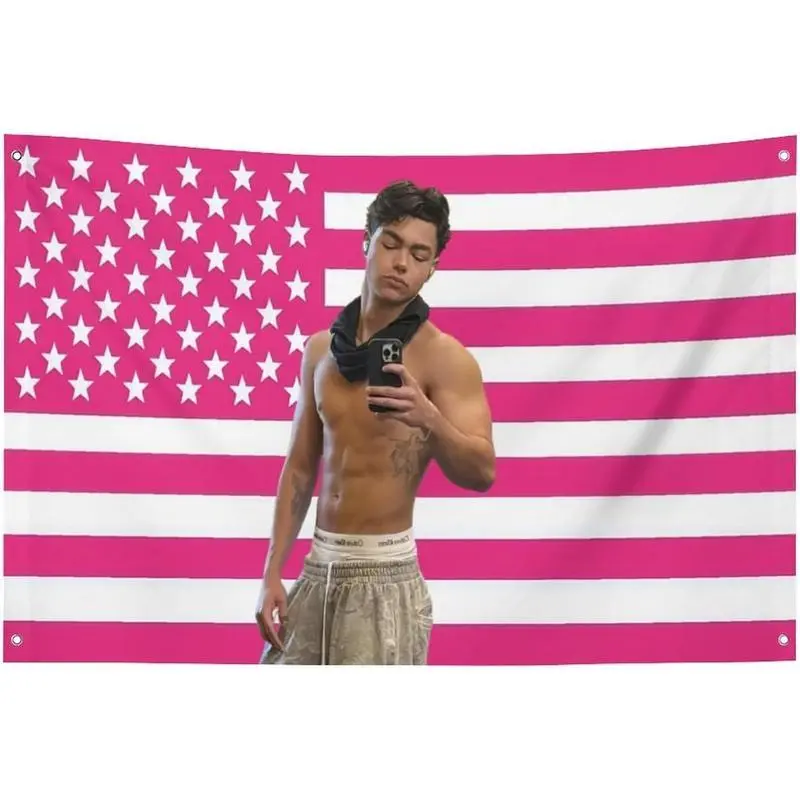 Durable Velvet Peach Malachi Barton Tapestry Wall Hanging - 40x60in Multi-Size Full Print, Lightweight Indoor/Outdoor Teen Room Beach Decor