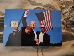 trump rally attack credit card skin