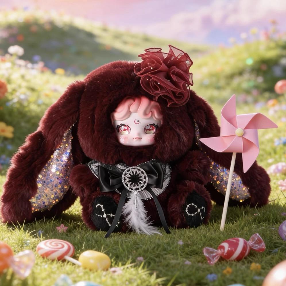 Bella 600% Dream-Catcher Rabbit Series Plush Blind Box | 6+2 Hidden| Feather Bead Plush Decor