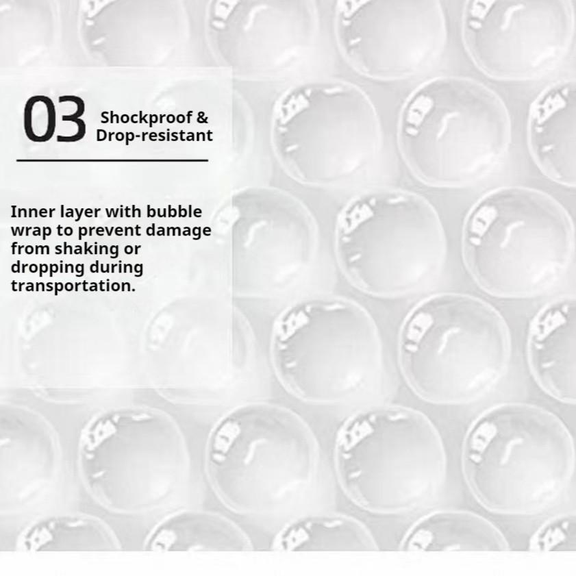 20pcs Thick Polyethylene Bubble Envelopes, Padded Envelopes, Poly Mailers, Durable Transport Protection, Ideal Packaging and Mailing Supplies