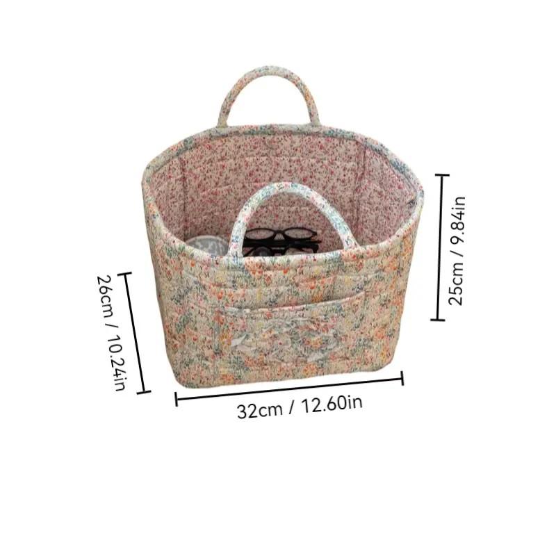 Versatile Car Storage Basket – Durable & Space-Saving Organizer for Car, Home, and On-the-Go | Perfect Valentine's Day Gifts & Basket | Use as Picnic Bag, Mom Bag, Toybox, or for Clothes & Books | Collapsible Handle Reusable Grocery Shopping Bags