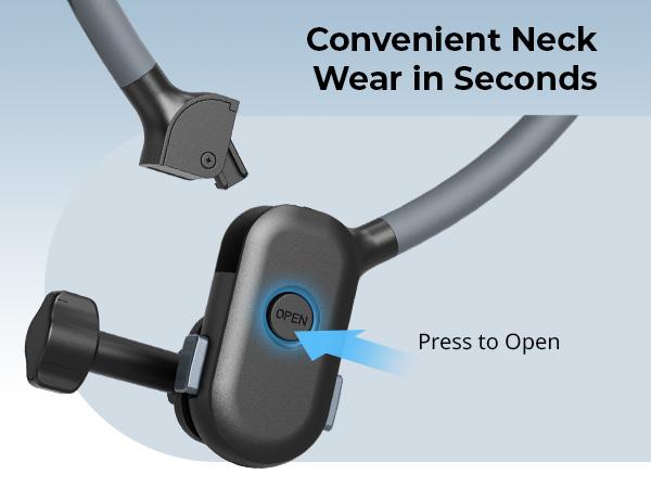 SmallRig Magnetic Neck Mount for Action Cameras & Phones, for iphone17 Pro/MAX,Comfortable POV Shooting Support with Universal 2-Prong Adapter and Phone Holder, 5128