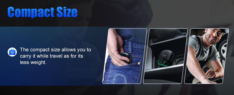 XTOOL AD20 OBD2  Car Scanner Code Reader Check Engine Light Diagnostic Scan Tool for iPhone/Android, OBDII Scanner for Car, Mode 6, Live Data, Freeze Frame, Performance/Voltage Test battery tester Springtok