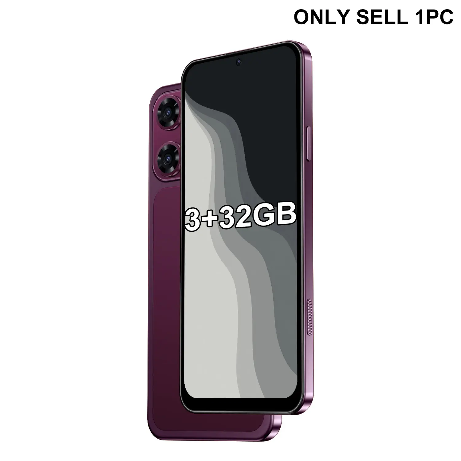 18 Pro Max Smartphone, 3gb+32GB, Global Unlocked, Dual Cameras, 6.56-Inch Full Screen, 3500mah Battery, Android 10.0, Bluetooth-compatible, WiFi, Face Unlock