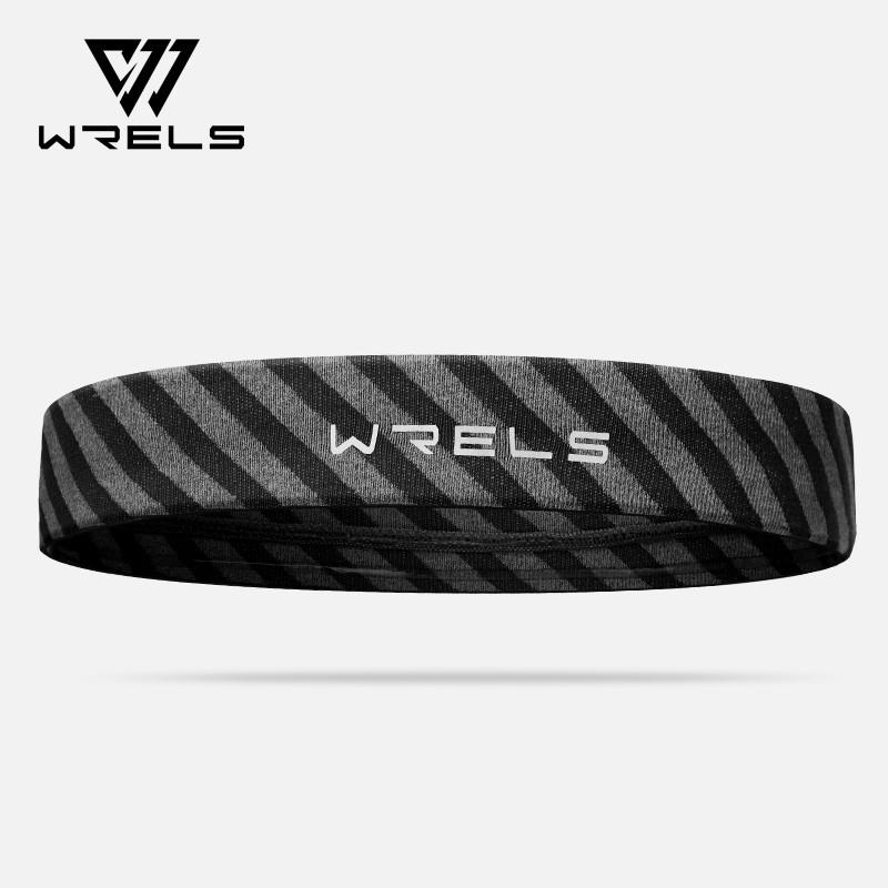 Wrels Outdoor Sports Cycling Headband, Men's Basketball Anti-Slip Headband, Hair Tie for Fitness Yoga, Sweat-Proof Headscarf
